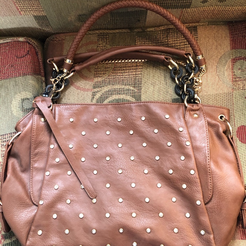 Large brown purse